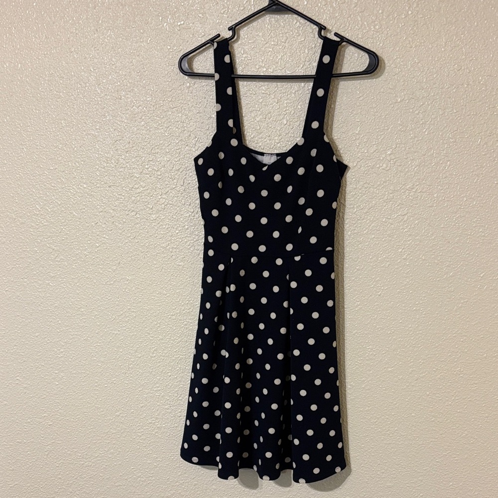 Polka Dot Sleeveless Dress
